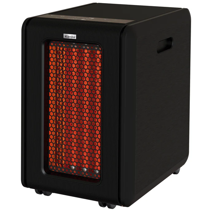 Estufa infrarroja Golden Tube KEI-GOLDEN01 Negra