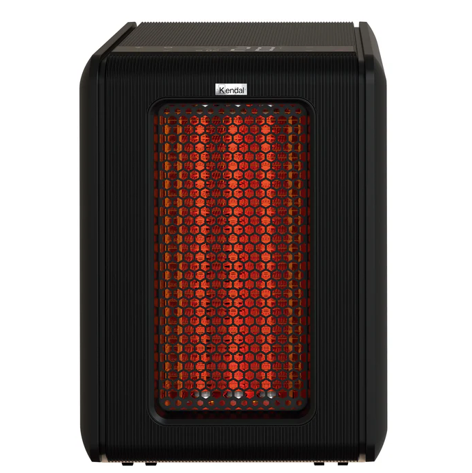 Estufa infrarroja Golden Tube KEI-GOLDEN01 Negra