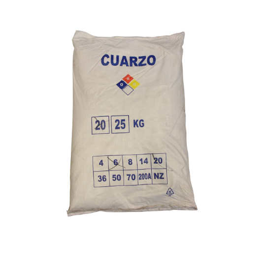 ARENA CUARZO GRUESA 20 KG