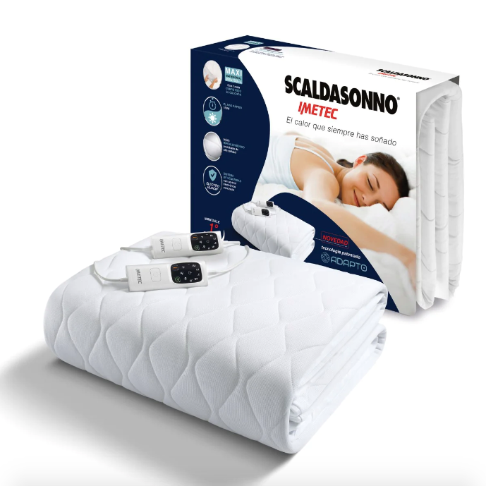 Calientacama Maxi Adapto 2 Plazas 200X150 cm - Scaldasonno