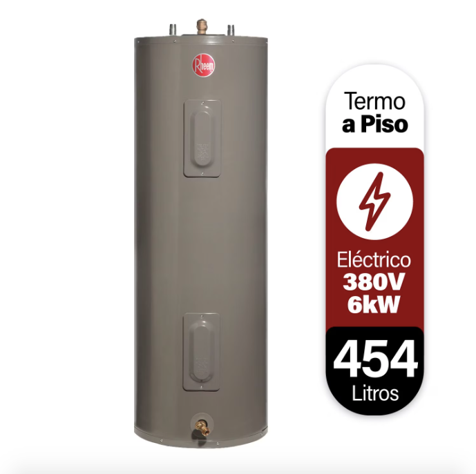 Termo eléctrico de piso 454 litros 380V 6kW - Rheem