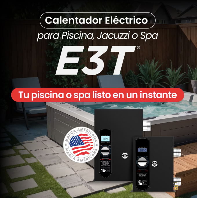 Calentador Eléctrico para Piscina, Jacuzzi y Spa E3T 11kW - Rheem