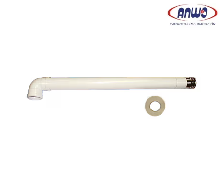 Kit para calefont Tiro Forzado Escape horizontal 60 mm - Anwo