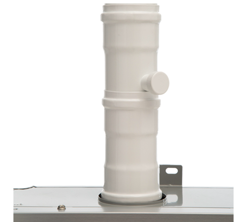 Kit para calefont Tiro Forzado Escape vertical 60 mm - Anwo