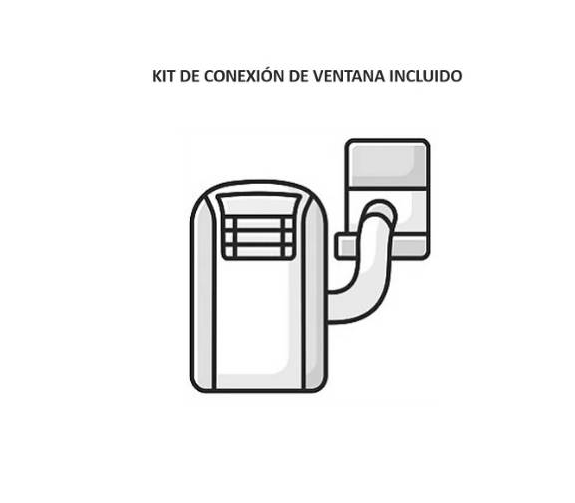 Aire Acondicionado Portátil 12.000 Btu (Frío y Calor) - Clark