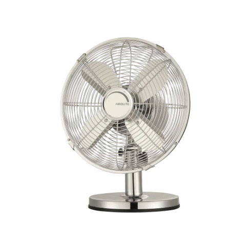 VENTILADOR SOBREMESA 12" METAL AIROLITE