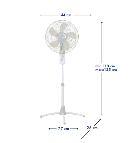 VENTILADOR DE PEDESTAL 16” AIROLITE