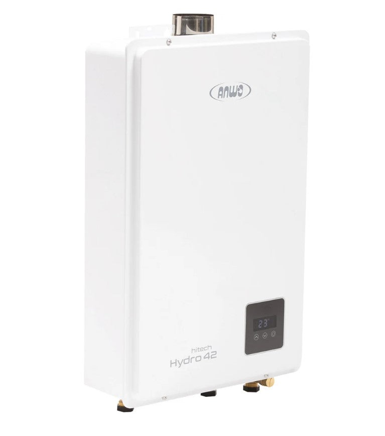 Calefont 24 litros Tiro forzado Gas Natural Hitech Hydro 42 - Anwo