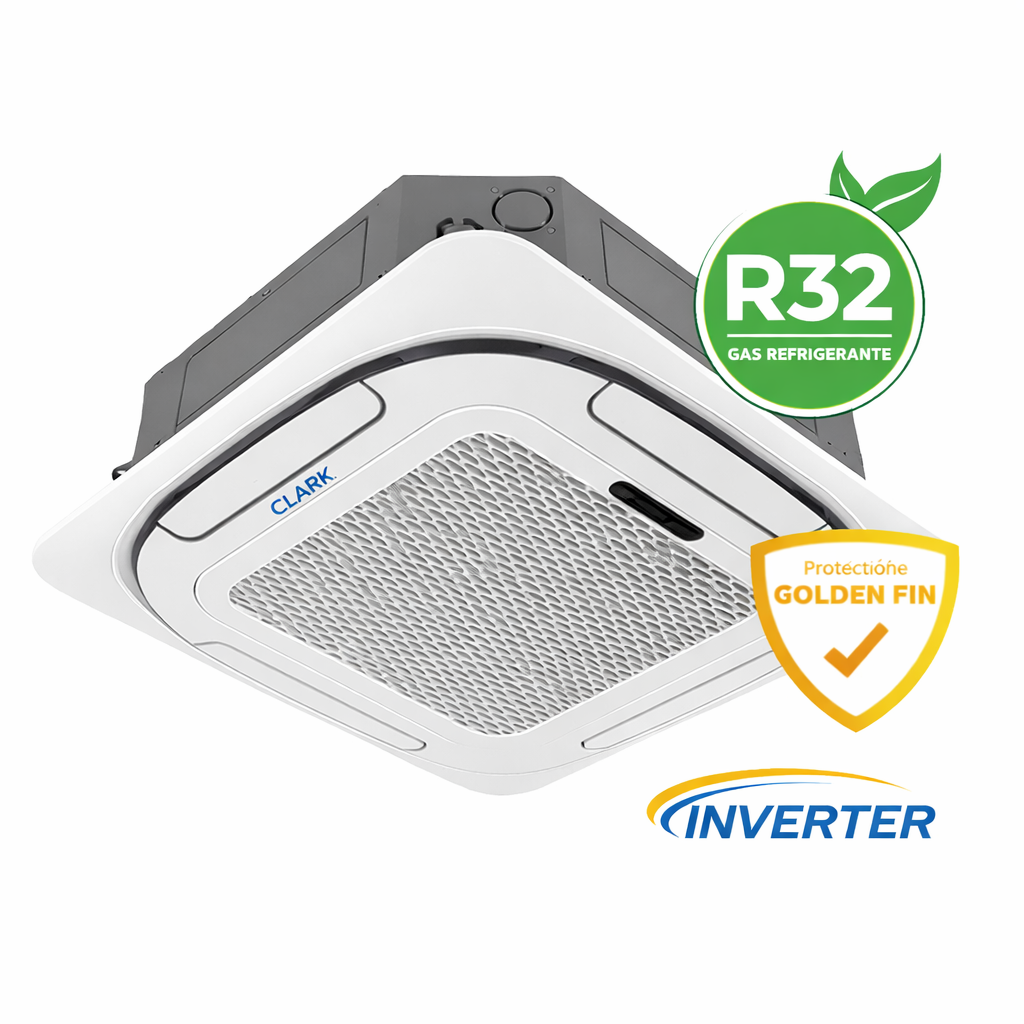 Aire Acondicionado Split Cassette 60.000 Btu Inverter R32 / 380V - Clark
