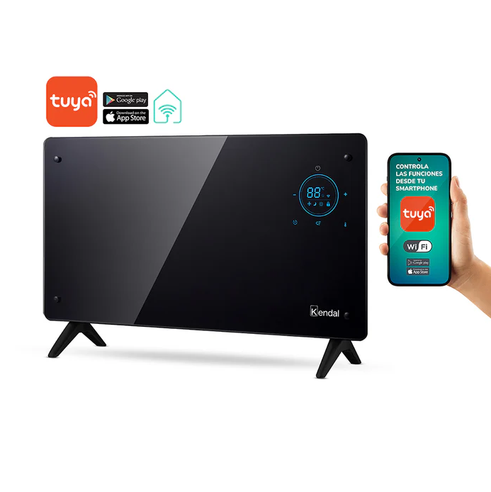 Panel Convector Vidrio KGH-1500 con WIFI