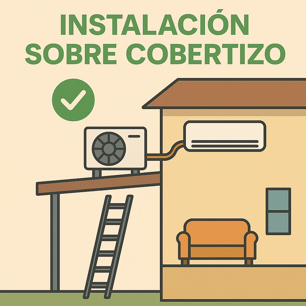 Servicio Instalación sobre techo de Aire Acondicionado