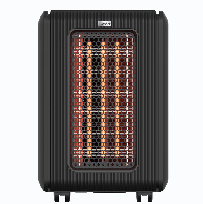 Estufa infrarroja Golden Tube KEI-GOLDEN01 Negra