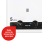 Calefont 5 Litros Tiro Natural Gas Licuado Master - Splendid