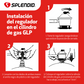 Regulador De Gas Licuado Splendid De 5-11-15kg Certificado
