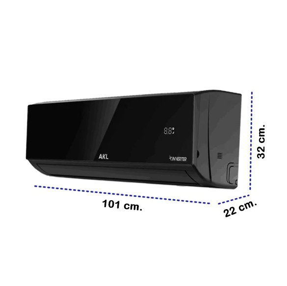 Aire Acondicionado 18.000 BTU Inverter Wifi Premium Black - AKL