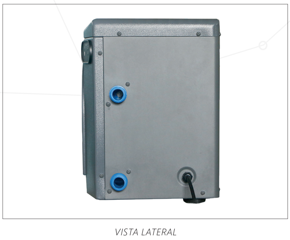 Bomba de calor Piscina Jacuzzi HOT TUB Inverter R32 5KW 5m3 - Anwo