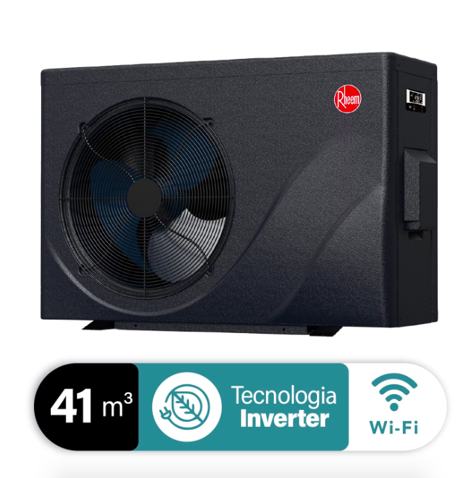 Bomba de calor / Calentador de Piscina Inverter Crosswind 40i 41m3 - Rheem