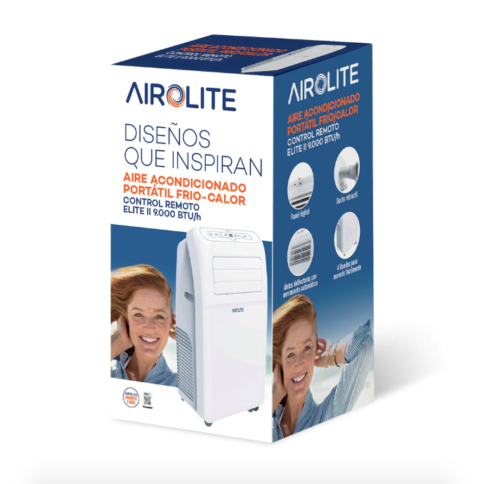 Aire Acondicionado Portátil 9.000 Btu ELITE II - Airolite