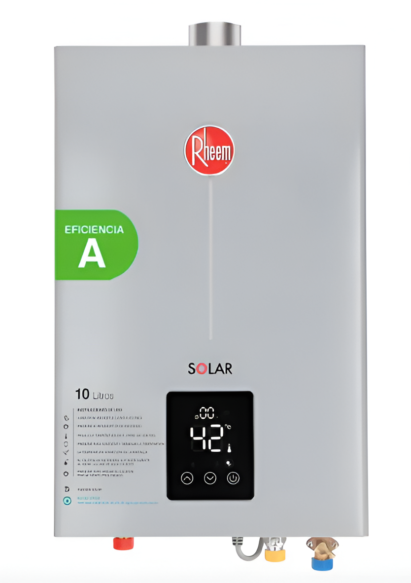 Calefont 10 Litros Tiraje Forzado Gas Natural - Rheem