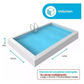 Bomba de calor para piscinas INVERTER 7.6KW R32 WIFI 35m3 - Anwo