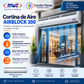 Cortina de aire ANWO AirBlock 300 90 cm modelo AIRBLOCK-300-09-S