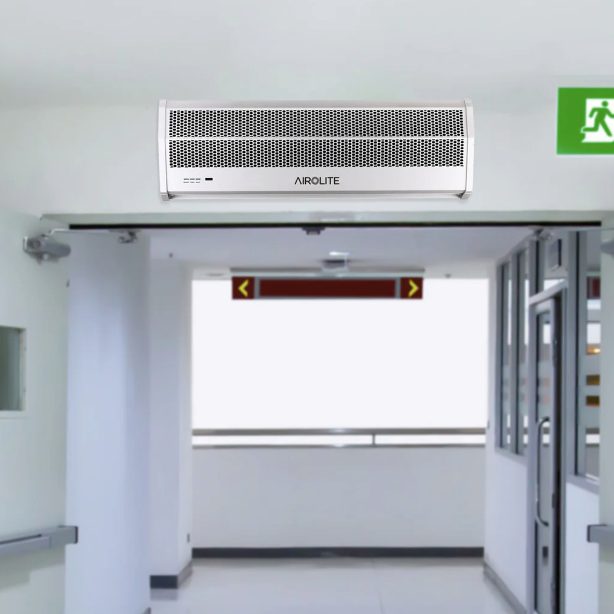 Cortina de Aire 150 cm Frío y Calor Calefactor 10 KW / 380V - Airolite