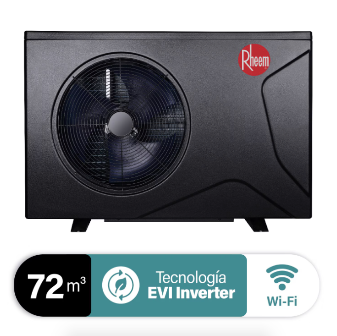 Bomba de calor / Calentador de Piscina Full Inverter Crosswind 72 m3 - Rheem