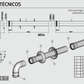 Kit Ducto 60 mm Tiro Forzado Cámara Abierta - Splendid