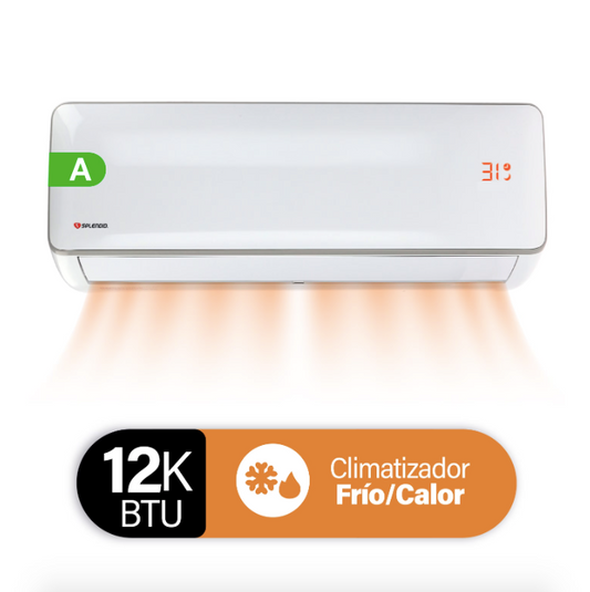 Aire Acondicionado 12.000 btu On/Off R410A - Splendid