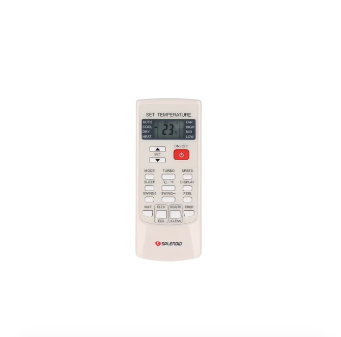 Aire Acondicionado 12.000 btu On/Off R410A - Splendid