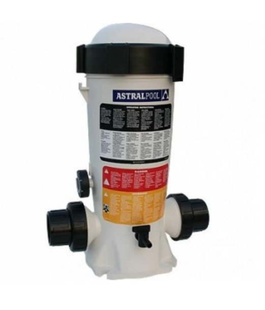 CLORADOR EN LÍNEA IN-LINE ASTRALPOOL 3,5 kg Cloro/Bromo - ASTRALPOOL