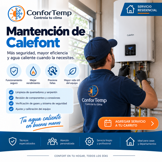 Servicio de Mantenimiento de Calefont