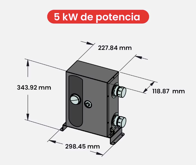 Calentador Eléctrico para Piscina, Jacuzzi y Spa E3T 5,5kW - Rheem