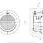 Foco piscina Embutido 300W 12V Halógeno 07844 - ASTRALPOOL
