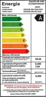Aire Acondicionado 24.000 btu Inverter Wifi INFINITY R32 - Anwo