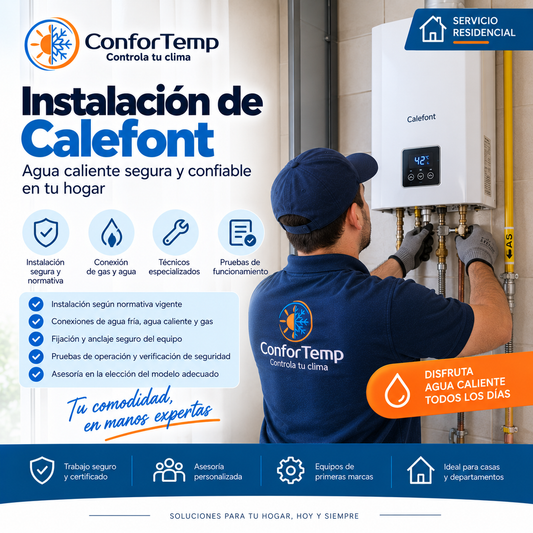 Servicio de Instalación Calefont