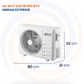 Aire Acondicionado 18.000 btu Inverter Wifi R32 - Airolite