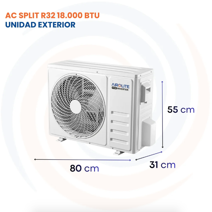 Aire Acondicionado 18.000 btu Inverter Wifi R32 - Airolite