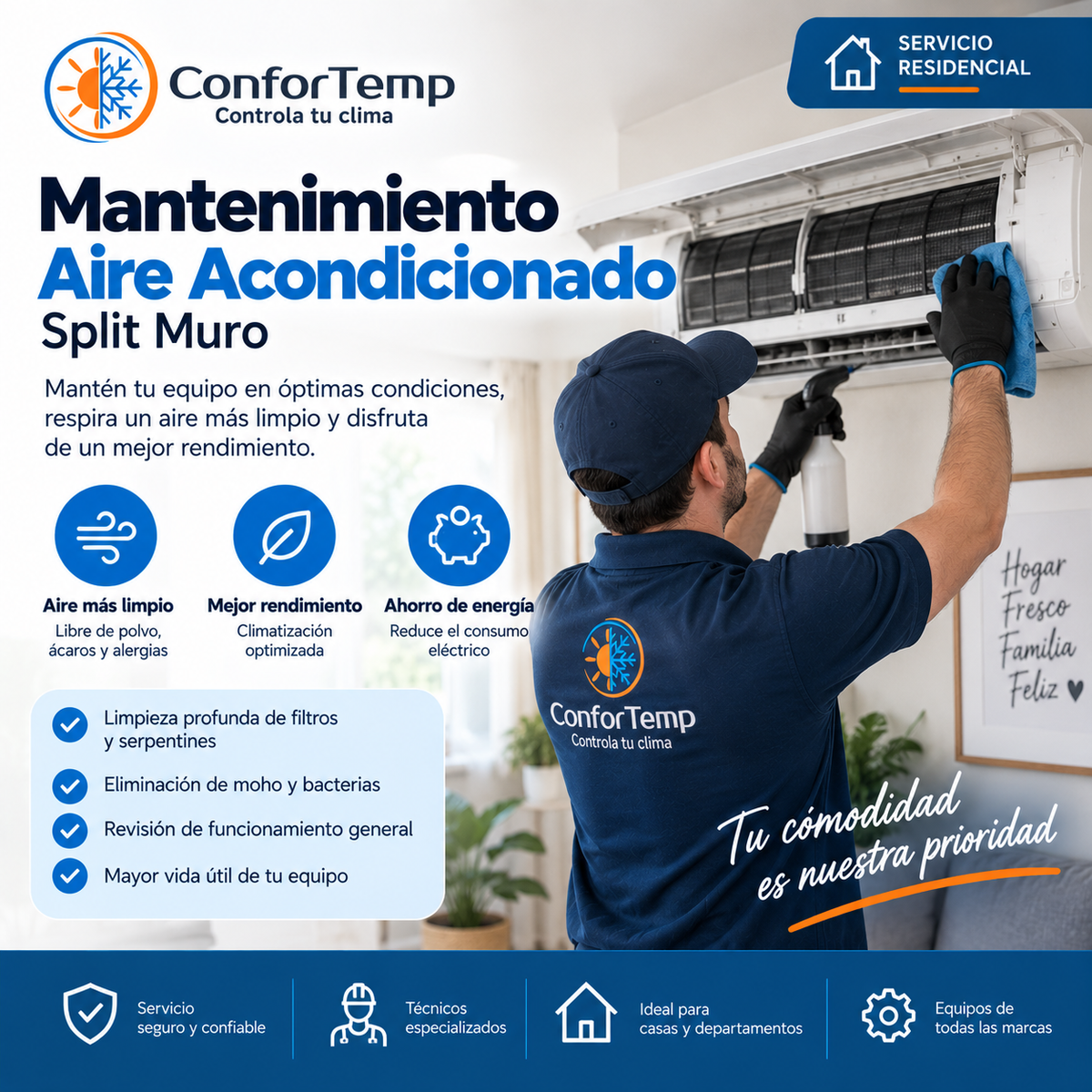 Servicio Mantención Preventiva Aire Acondicionado