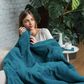 Manta eléctrica Teal Blue Adapto 120X160 cm - Scaldasonno