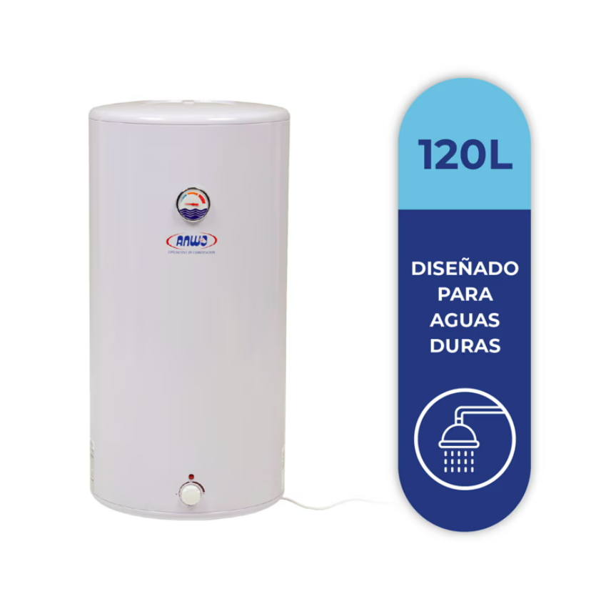 Termo Eléctrico Mural 120 Litros 1.7 KW 220V Anwo