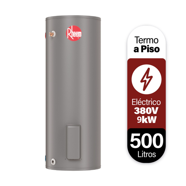 Termo eléctrico de piso 500 litros 380V 9kW - Rheem