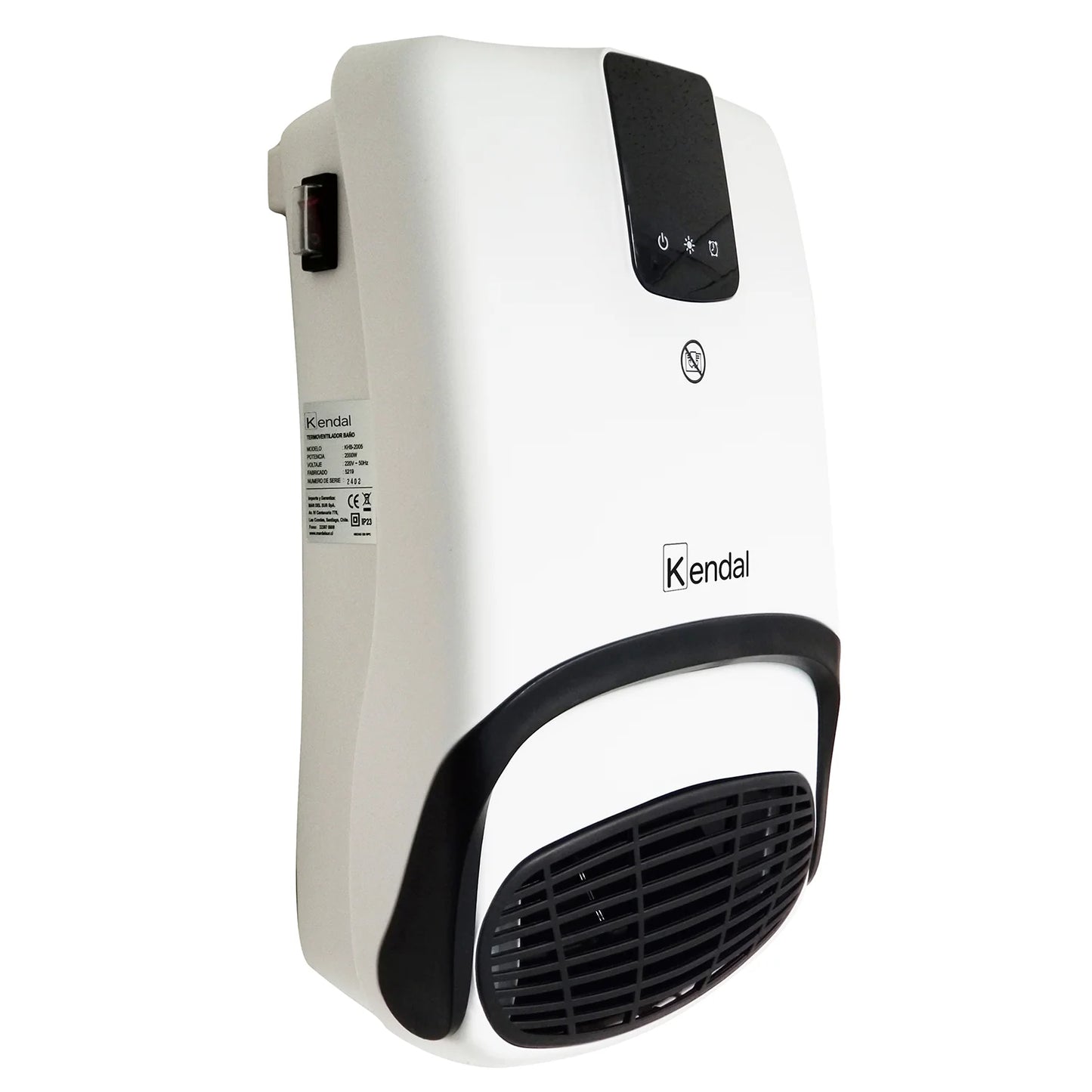 Termoventilador para baño con Seca toalla KHB-2005 - Kendal
