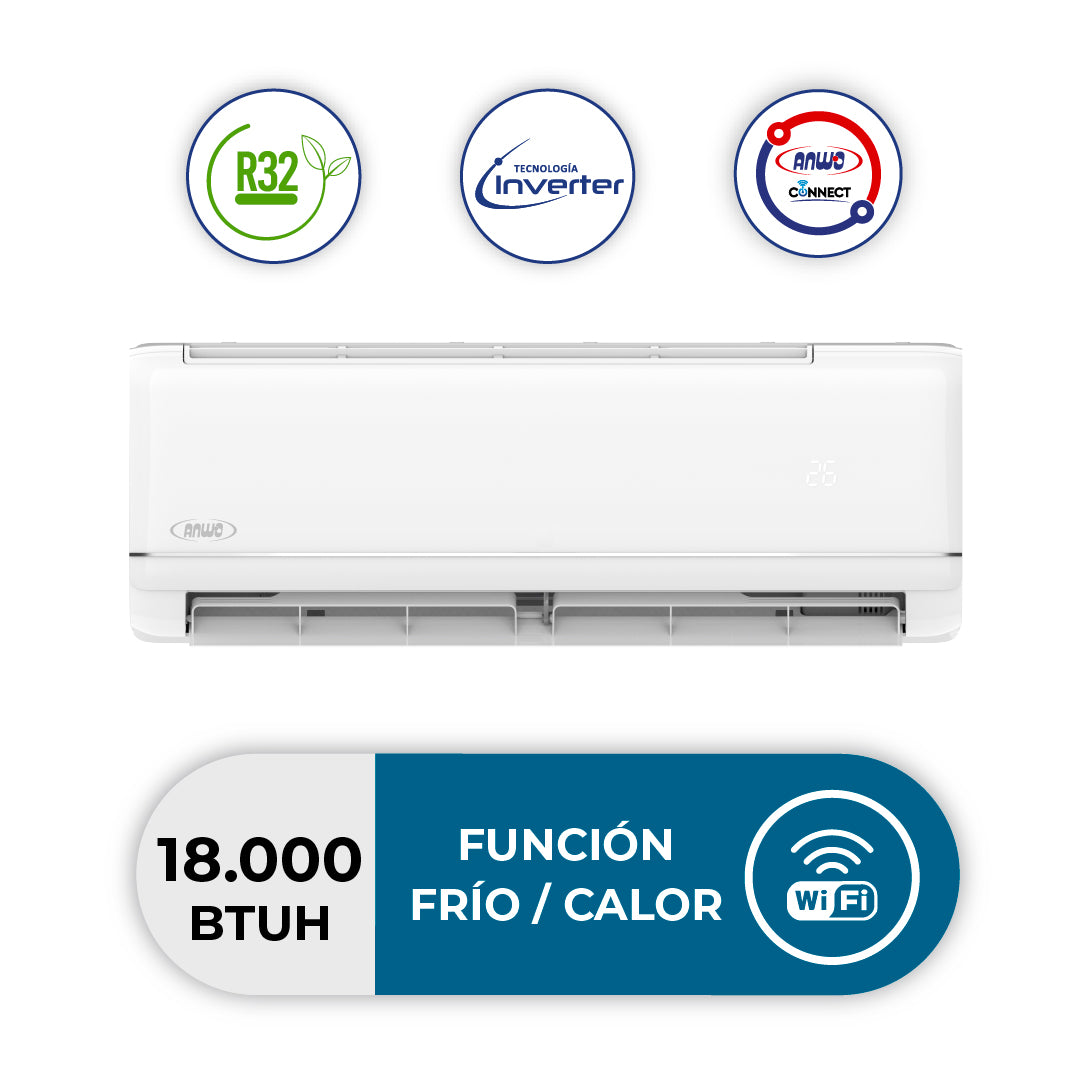 Aire acondicionado ANWO New Ecoflow 18.000 BTU - imagen 1