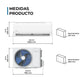 Aire acondicionado ANWO New Ecoflow 18.000 BTU - imagen 5