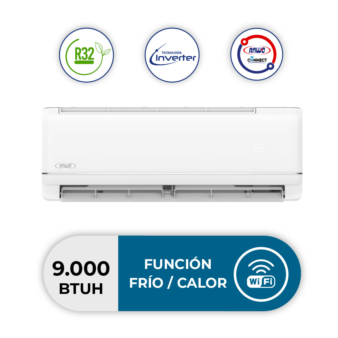 Aire acondicionado ANWO New Ecoflow 9.000 BTU - imagen 1