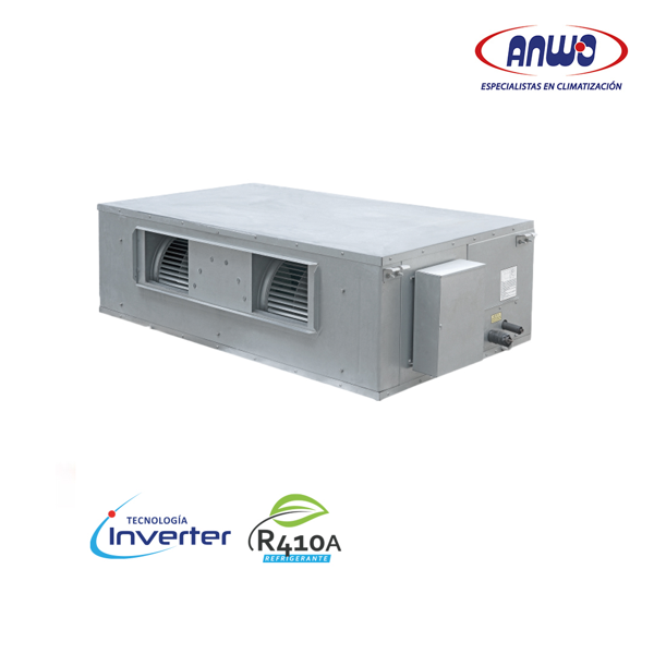Aire Acondicionado Split Ducto Alta Capacidad Inverter R410A 102.000 BTU ANWO 380V