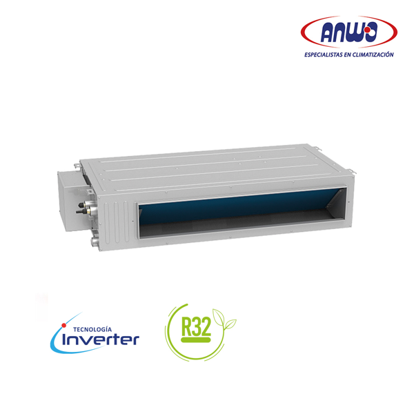 Aire Acondicionado Split Ducto Baja Silueta Inverter R32 60.000 BTU ANWO 380V