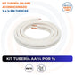 KIT TUBERÍA 4M AA 1/4 X 3/8 SIN TUERCAS - imagen 2