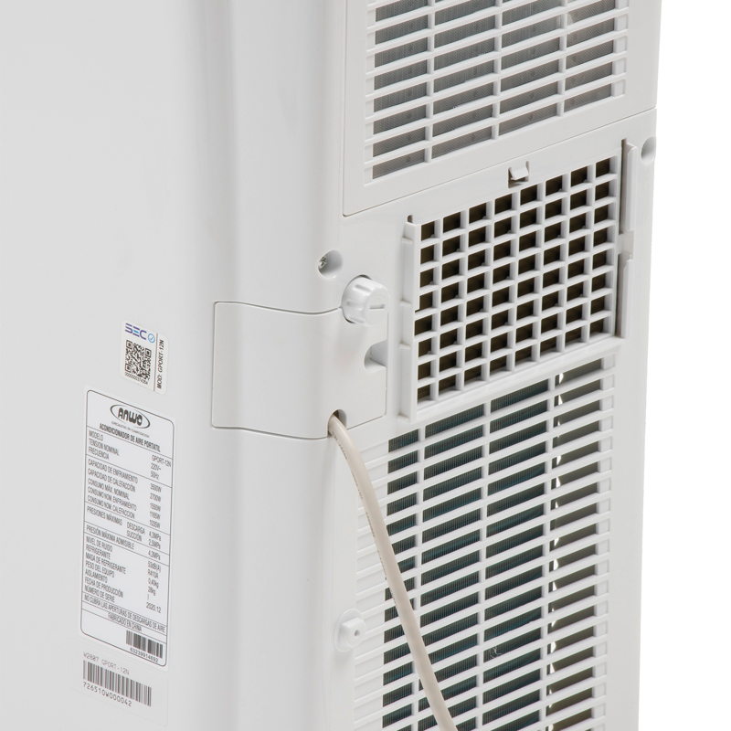 Aire Acondicionado Portátil Frío/Calor R410A 12.000 BTU ANWO 220V - imagen 5